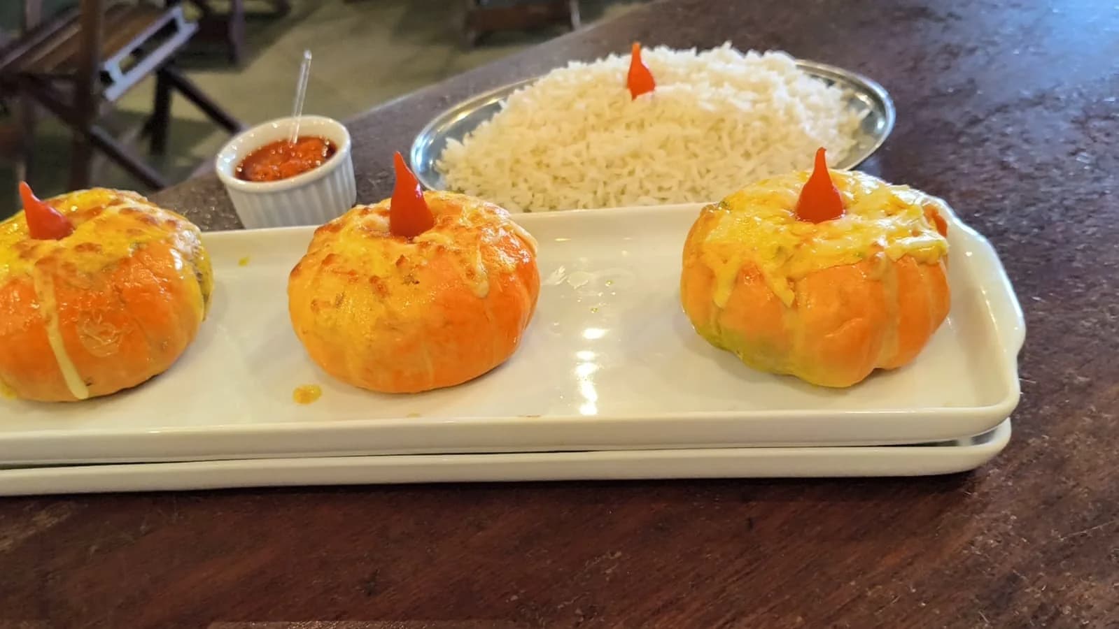 Pão Recheado Gratinado